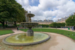 Load image into Gallery viewer, A fountain at the Place des Vosges.
