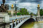Load image into Gallery viewer, The Alexandre III bridge in Paris, France.
