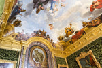 Load image into Gallery viewer, The ornate ceiling of a room at the Palace of Versailles.

