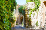 Load image into Gallery viewer, An ancient passage in the town of Gordes in Provence, France.
