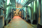 Load image into Gallery viewer, The inside of a modern winery in the Bordeaux region of France.

