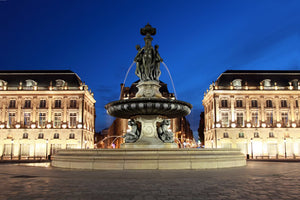 The Place de la Bourse in Bordeaux, France.
