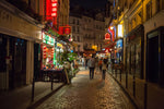 Load image into Gallery viewer, A side street in the Latin Quarter in Paris.
