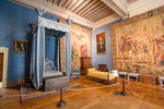 Load image into Gallery viewer, A historical bedroom inside Chambord castle in the Loire Valley, France.
