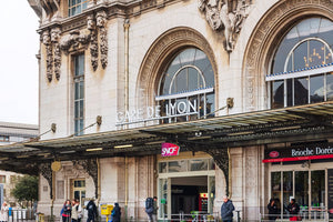 The exterior of Gare de Lyon in Paris.