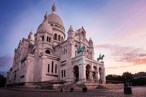 Sacre Coeur cathedral in Paris.